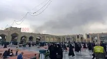 علت دود غلیظ اطراف حرم امام رضا(ع) چیست؟