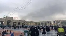 علت دود غلیظ اطراف حرم امام رضا(ع) چیست؟