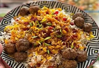 طرز تهیه راحت و فوری زرشک پلو با قلقلی/ ببینید