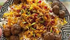 طرز تهیه راحت و فوری زرشک پلو با قلقلی/ ببینید