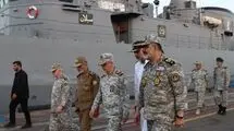 یگان‌های رزمی نداجا میزبان باقری و فرماندهان ارشد شدند