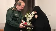 سردار ابن الرضا با خانواده‌های شهدا دیدار کرد