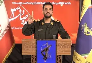 سخنگوی عملیات وعده صادق۳ : بر آسمان اسرائیل مسلط هستیم