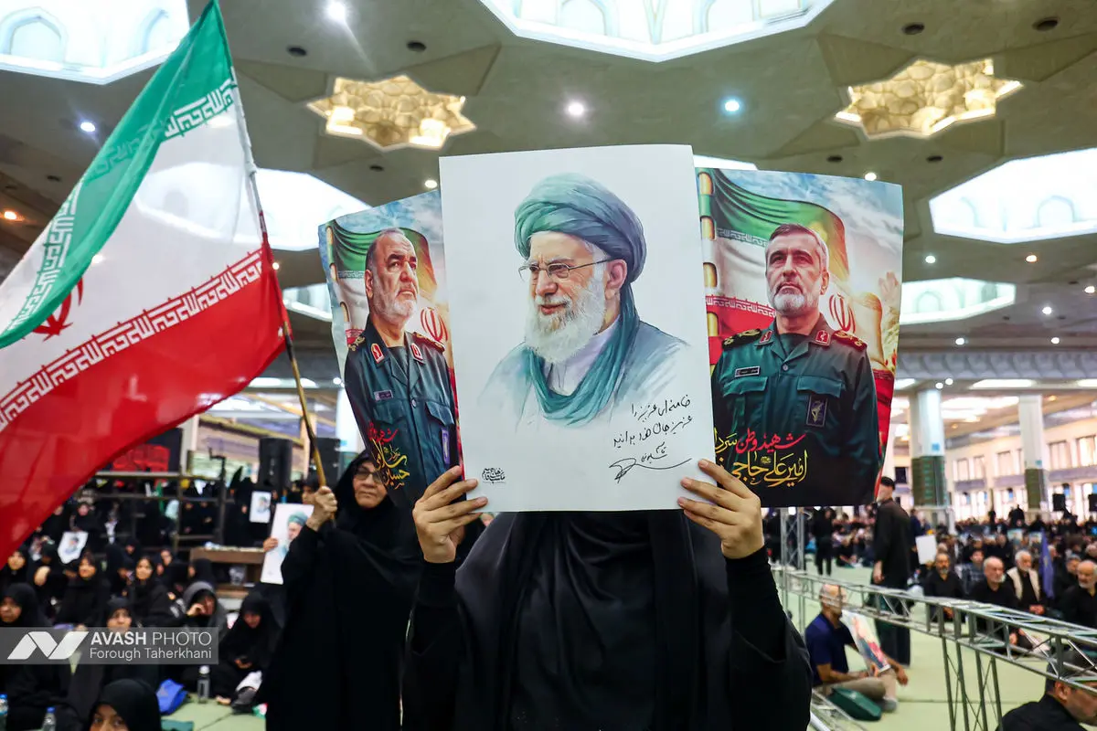 بزرگداشت شهدای اقتدار در مصلای امام خمینی