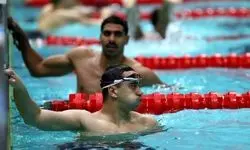 صعود شناگر ایران به نیمه‌ نهایی ۱۰۰ متر قورباغه