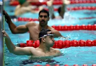 صعود شناگر ایران به نیمه‌ نهایی ۱۰۰ متر قورباغه