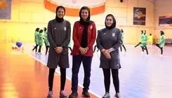 شهرزاد مظفر ناظر تمرینات تیم ملی فوتسال دختران