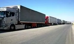 پنج میلیون و ۱۰۳ هزار تن؛ حجم ترانزیت جاده‌ای کالا در چهار ماهه نخست امسال