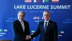 دیدار وزیران خارجه ایران و سوئیس در بورگن‌اشتوک