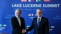 دیدار وزیران خارجه ایران و سوئیس در بورگن‌اشتوک