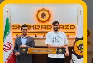 به‌نژاد، سومین بازیکن شهداب شد