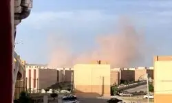 وقوع انفجارهای مهیب در پرند +عکس