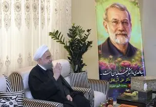 حسن روحانی: لاریجانی برای من برادری و به کشور خدمت کرد