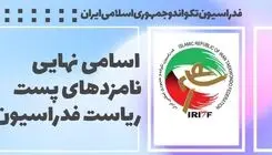 اسامی ۱۰ کاندیدای نهایی ریاست فدراسیون تکواندو بدون حضور پولادگر