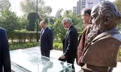 عملیات اجرایی یادمان «هوشنگ ابتهاج» آغاز شد