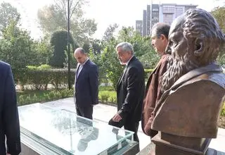 عملیات اجرایی یادمان «هوشنگ ابتهاج» آغاز شد
