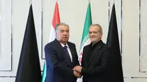 دیدار روسای جمهور ایران و تاجیکستان برگزار شد 