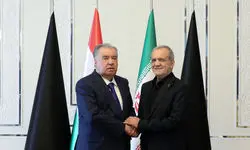 دیدار روسای جمهور ایران و تاجیکستان برگزار شد 