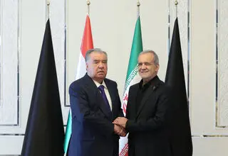 دیدار روسای جمهور ایران و تاجیکستان برگزار شد 