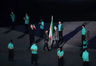 کاروان ایران در ریاض هم «امید ایران» شد