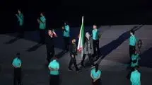 کاروان ایران در ریاض هم «امید ایران» شد