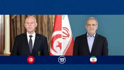 گفتگوی پزشکیان با رییس جمهور تونس