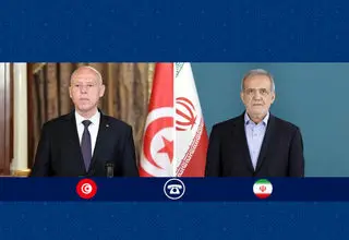 گفتگوی پزشکیان با رییس جمهور تونس