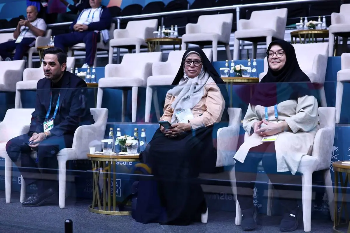 حضور نایب رئیس کمیته ملی المپیک در سالن والیبال