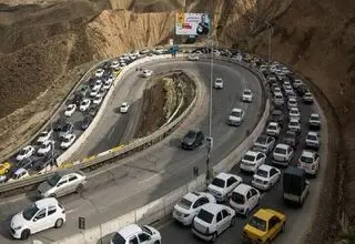 مسدود شدن جاده چالوس از ۱۰ تا ۱۹ آذر به دلیل عملیات عمرانی 