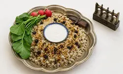 طرز تهیه آش ارده دزفولی؛ پلو متفاوتی که با شیره خرما سرو می‌شود