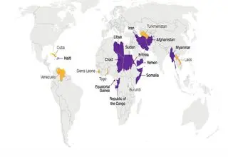 ایران در لیست سیاه تازه ترامپ