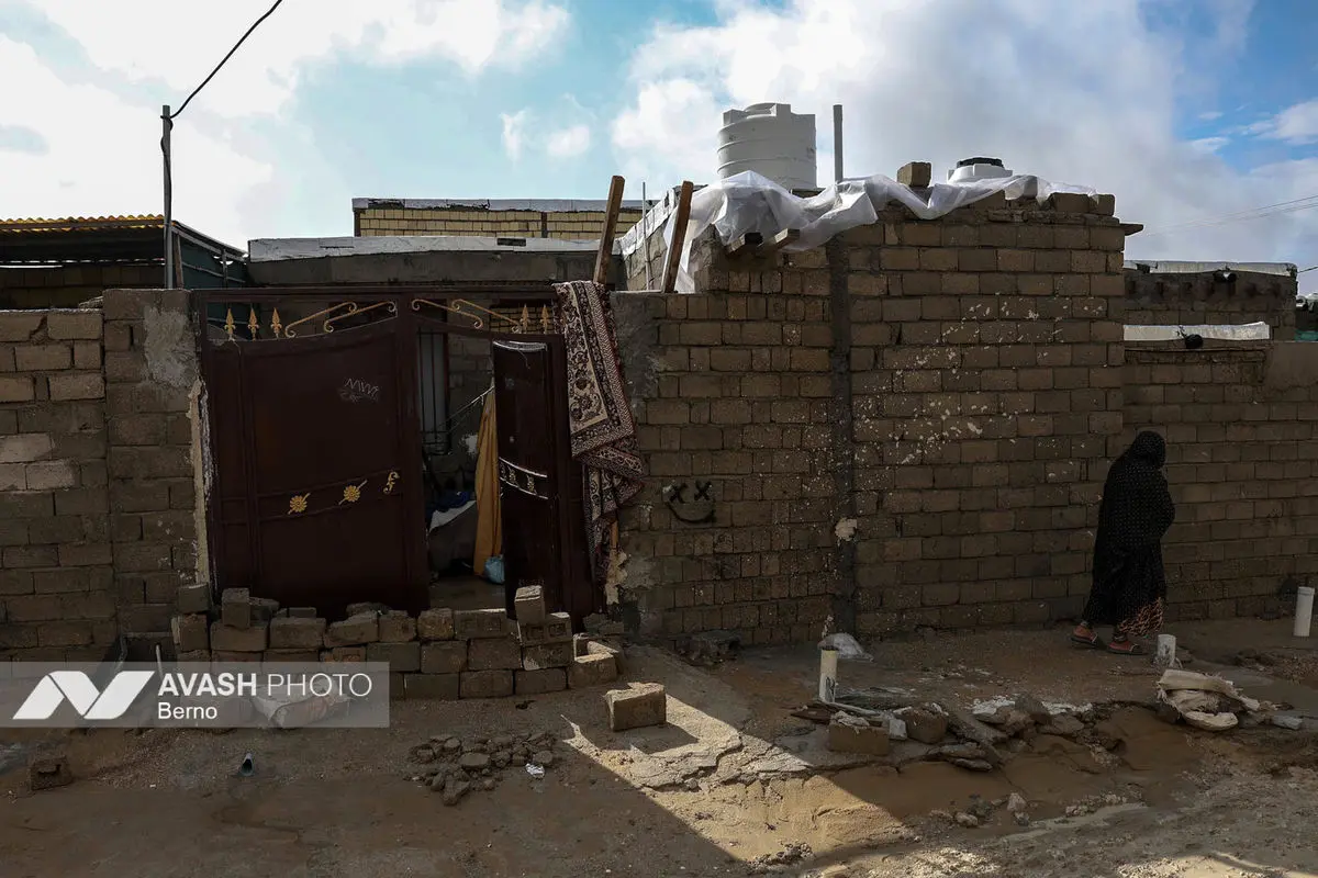 جزیره قشم پس از وقوع سیل