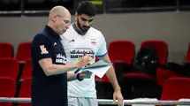 حق‌پرست امتیازآورترین بازیکن ایران برابر آمریکا
