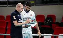 حق‌پرست امتیازآورترین بازیکن ایران برابر آمریکا
