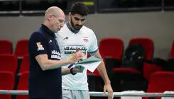 حق‌پرست امتیازآورترین بازیکن ایران برابر آمریکا