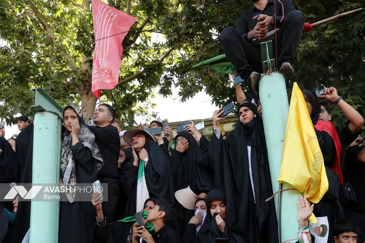 مراسم تشییع پیکر مطهر رهبر شهید انقلاب - مشهد