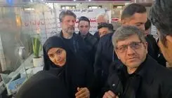 حضور وزیر راه و شهرسازی در ایستگاه راه آهن تهران