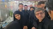 حضور وزیر راه و شهرسازی در ایستگاه راه آهن تهران