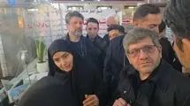 حضور وزیر راه و شهرسازی در ایستگاه راه آهن تهران