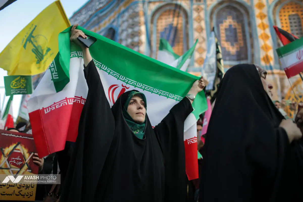 راهپیمایی کیلومتری غدیر در تهران