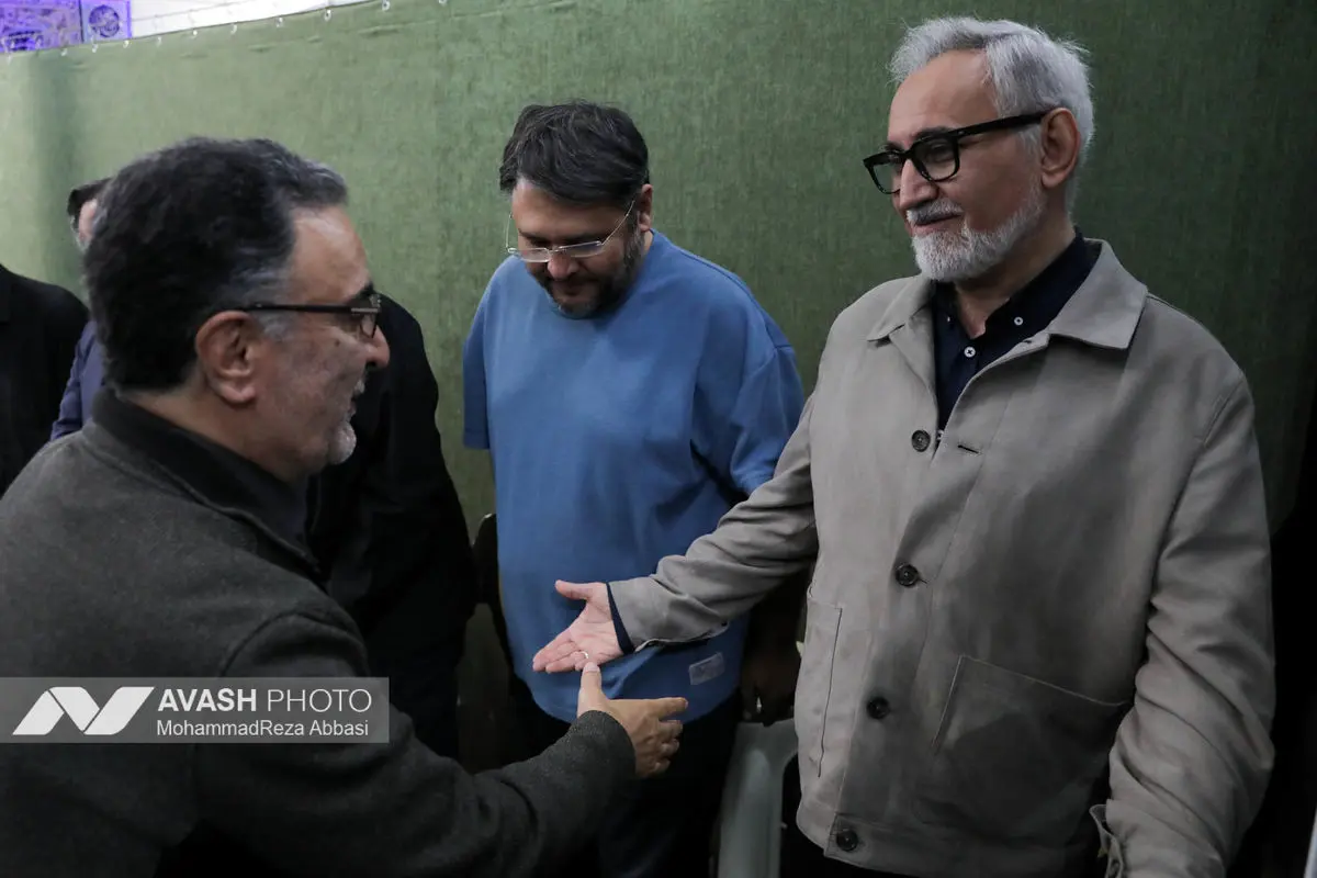 مراسم تشییع سید محمد تاج زاده