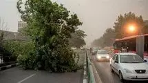 هشدار وزش باد شدید 2 روزه در استان تهران