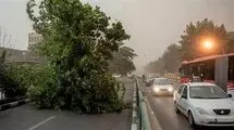 هشدار وزش باد شدید 2 روزه در استان تهران