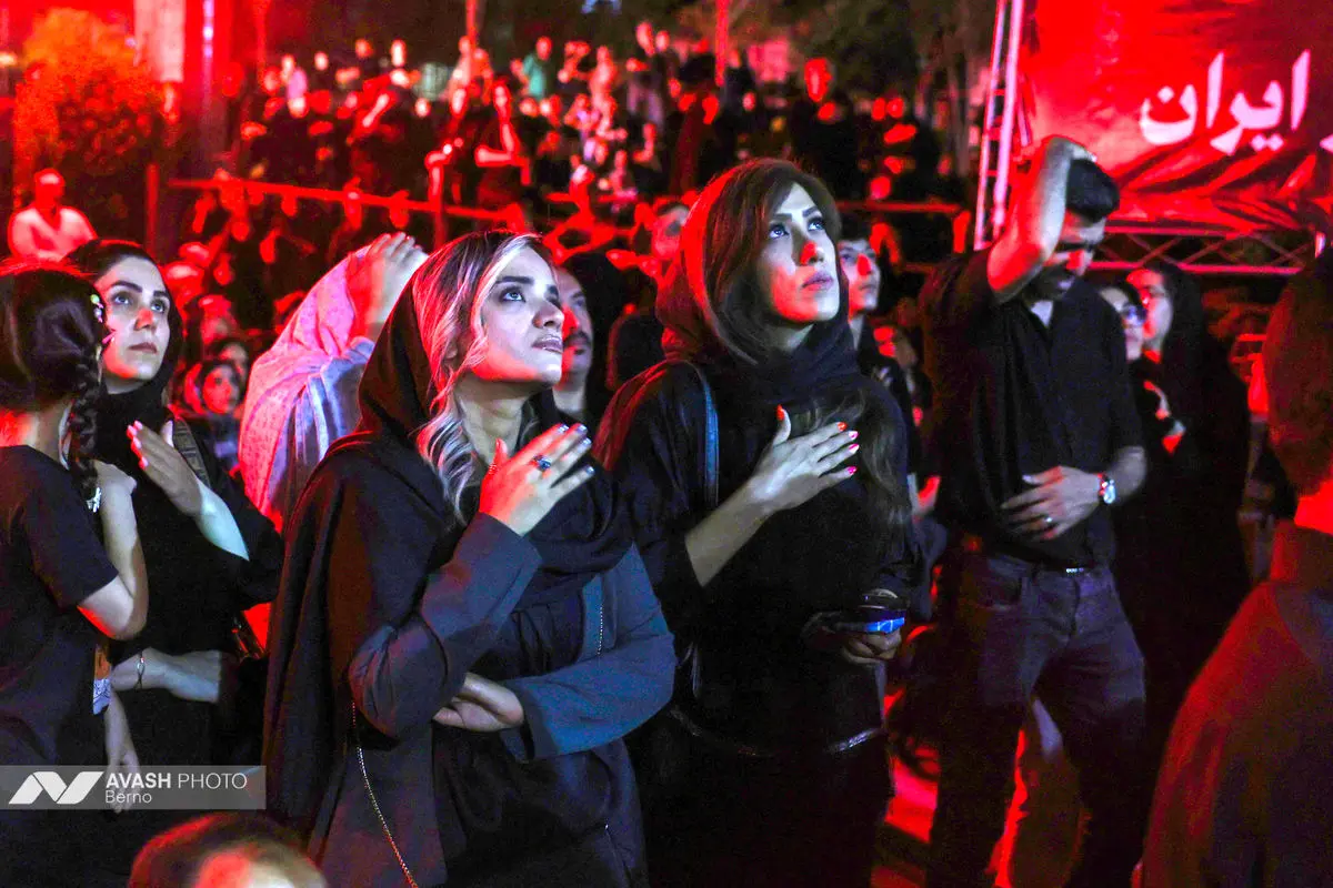 عزاداری شب نهم محرم امام زاده صالح
