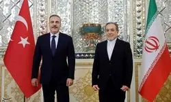 دیدار وزرای امورخارجه ایران و ترکیه