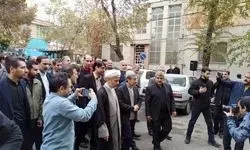 فرزین، شمس‌الدین حسینی و صالحی به مراسم سومین روز درگذشت خواهر احمدی‌نژاد رفتند