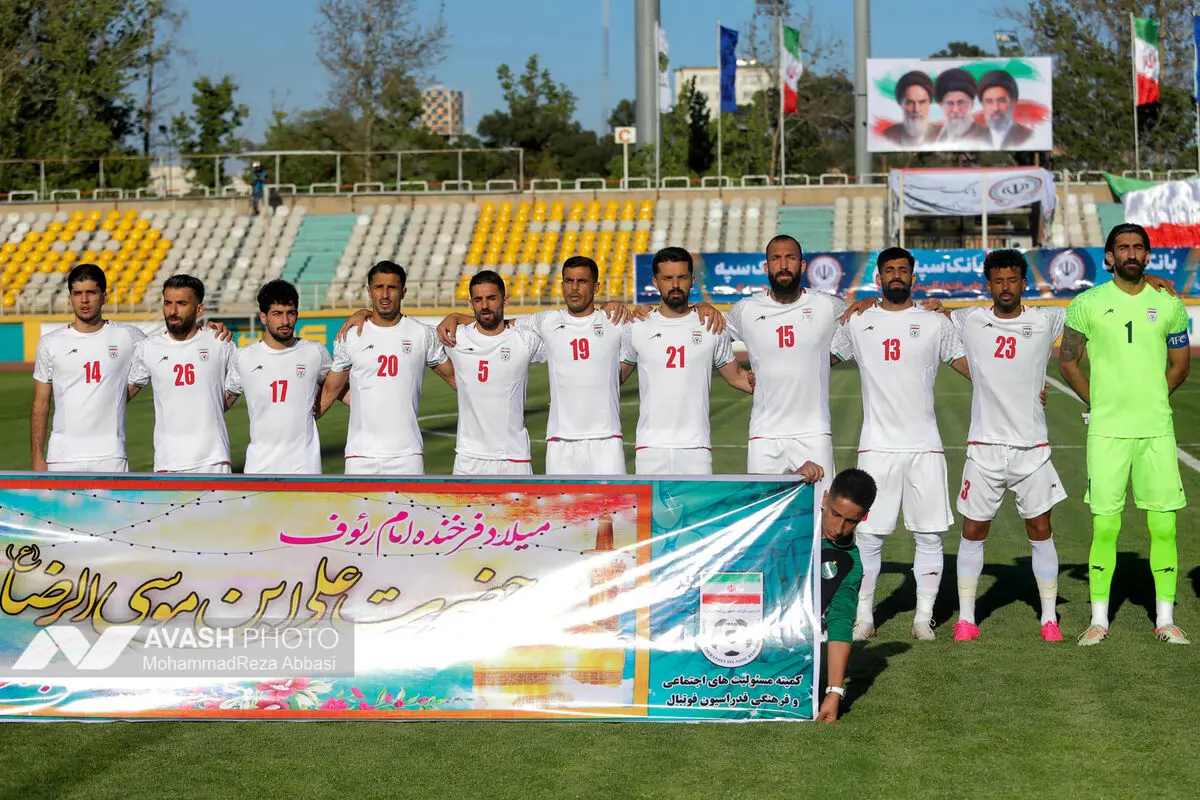 بازی دوستانه درون تیمی تیم ملی فوتبال ایران