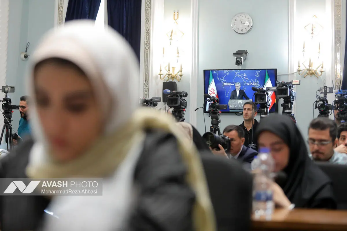 نشست خبری سخنگوی وزارت امور خارجه