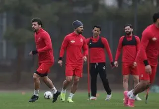بازگشت عالیشاه به تمرینات گروهی پرسپولیس