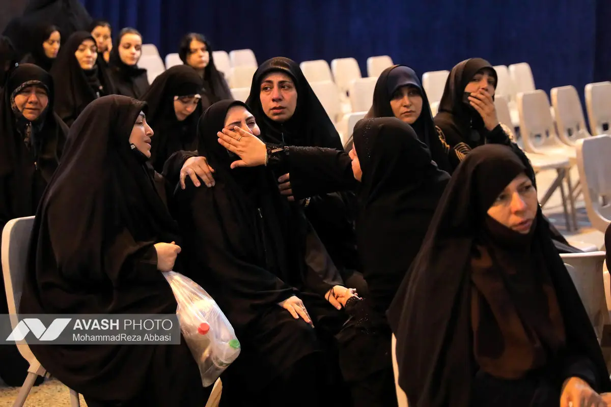 وداع با پیکر شهدای حملات صهیونی-آمریکایی